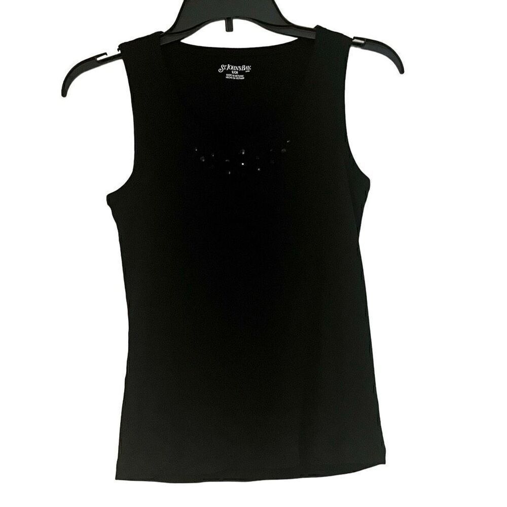 St. John’s Bay Small Beaded Tank Top